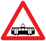 Tramvay uyarısı.