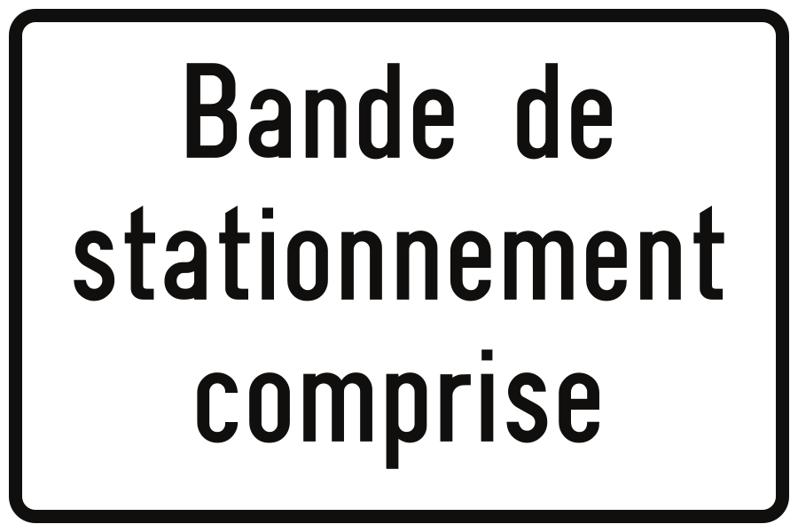 Teil der Straße einbezogen.