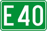 Número de ruta E.