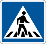 Fußgängerüberweg.