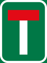 Sackgasse.