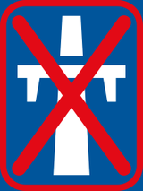 Ende der Kraftfahrstraße.