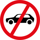 Pkw verboten.