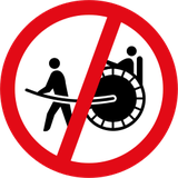 Rikschas verboten.
