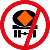 Fahrzeuge mit wassergefährdenden Stoffen verboten.