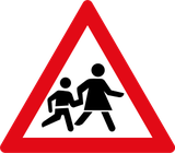 Warnung vor Kindern.