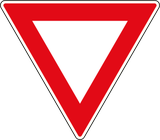 Vorfahrt gewähren.
